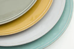 Flamant Jille, Bord, Keramiek, Blauw, 34Cm^ Borden, Borden En Kommen