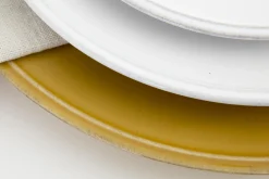 Flamant Jille, Bord, Keramiek, Oker, 34Cm^ Borden, Borden En Kommen