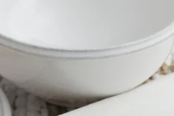 Flamant Jille, Kom, Keramiek, Wit^ Borden, Borden En Kommen