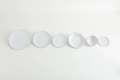 Flamant Jille, Saladebord, Keramiek, Wit^ Borden, Borden En Kommen