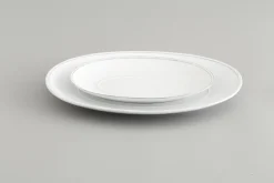 Flamant Jille, Serveerbord, Keramiek, Wit, 30Cm^ Borden, Borden En Kommen