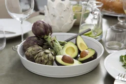 Flamant Jille, Taartvorm, Keramiek, Wit, 30Cm^ Accessoires