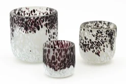 Flamant Joffrey, Vaas, Glas, Gestippeld, M^ Decoratie