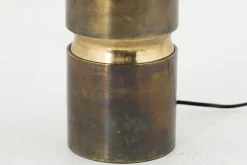 Flamant Jonne, Tafellamp, Antiek Koperen Afwerking^ Verlichting