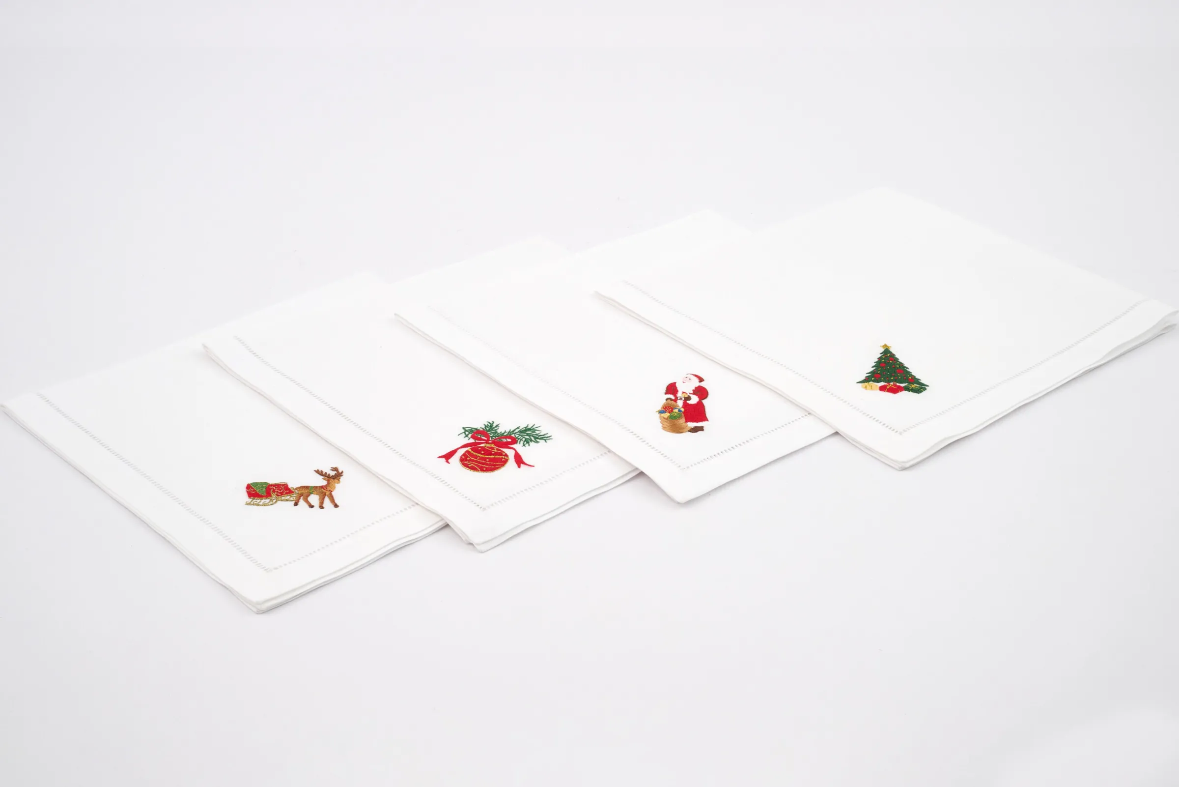 Flamant Karoli, Servet, Borduurwerk, Set Van 4^ Eetkamer- En Keukentextiel