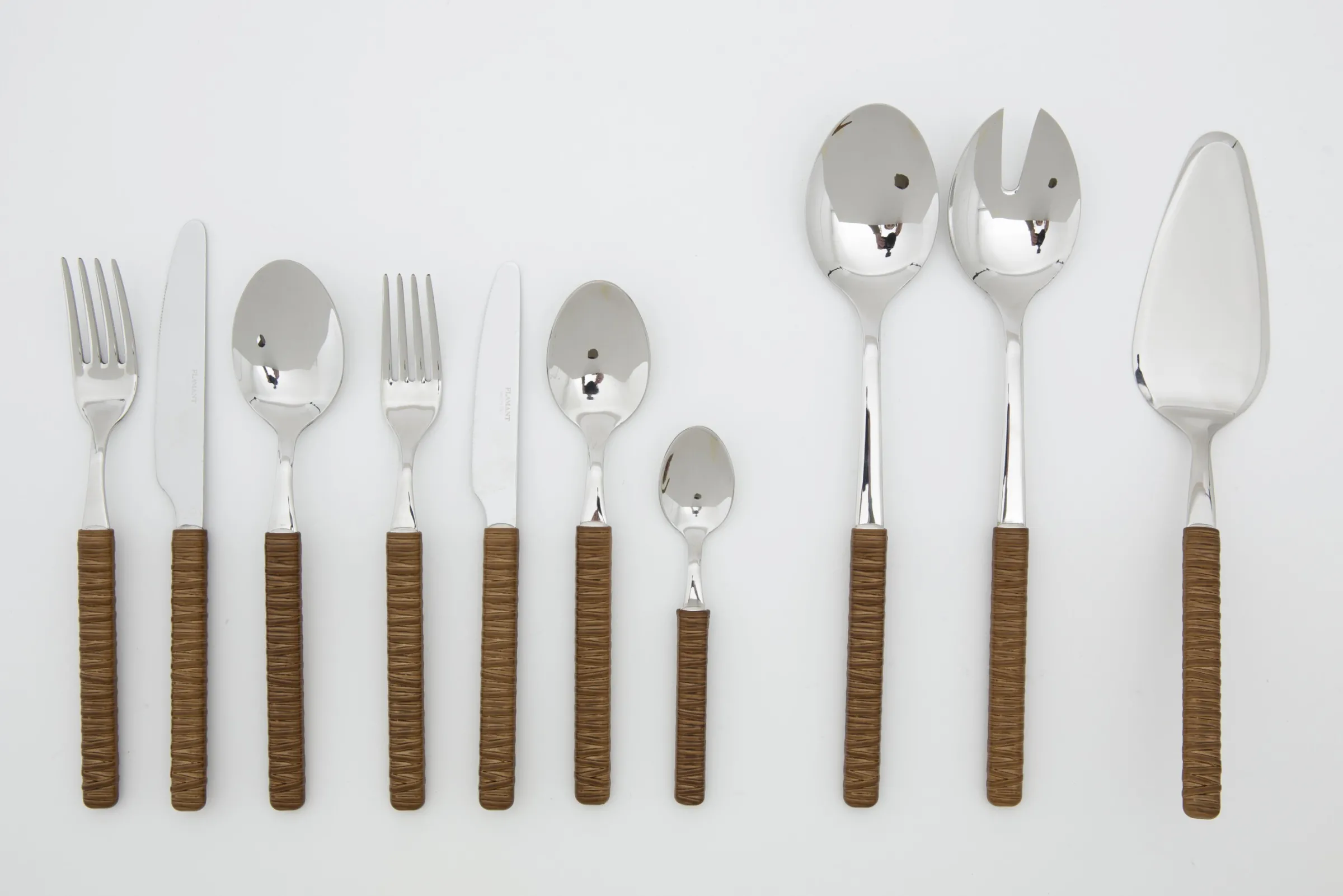 Flamant Korba, Dessertvork^ Bestek