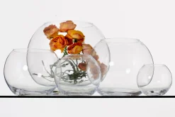 Flamant Kula, Vaas, Glas, 17Cm^ Decoratie