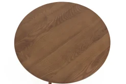 Flamant Lacey, Bijzettafel, Hout, Rond^ Koffie Tafels