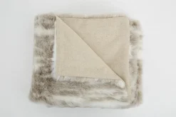 Flamant Larkin, Plaid, Namaakbont^ Huishoudelijke Textiel