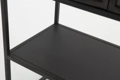 Flamant Laurance, Vitrinekast, Zwart, Metaal, 2 Deuren^ Moederdag