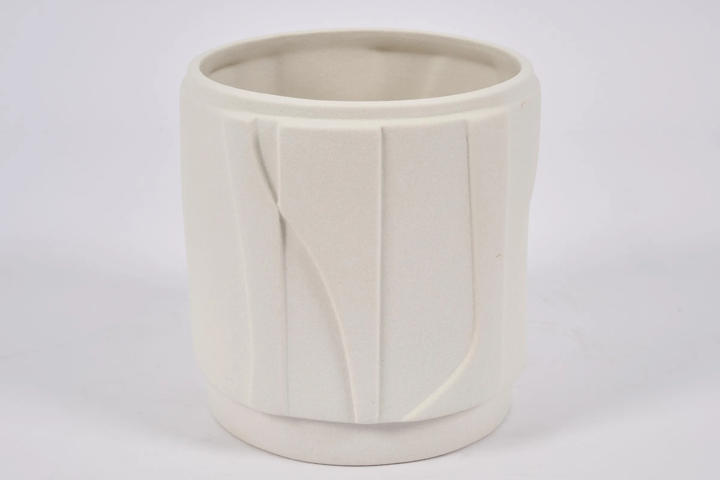 Flamant Laurena, Vaas, Keramiek, Latte, S^ Decoratie