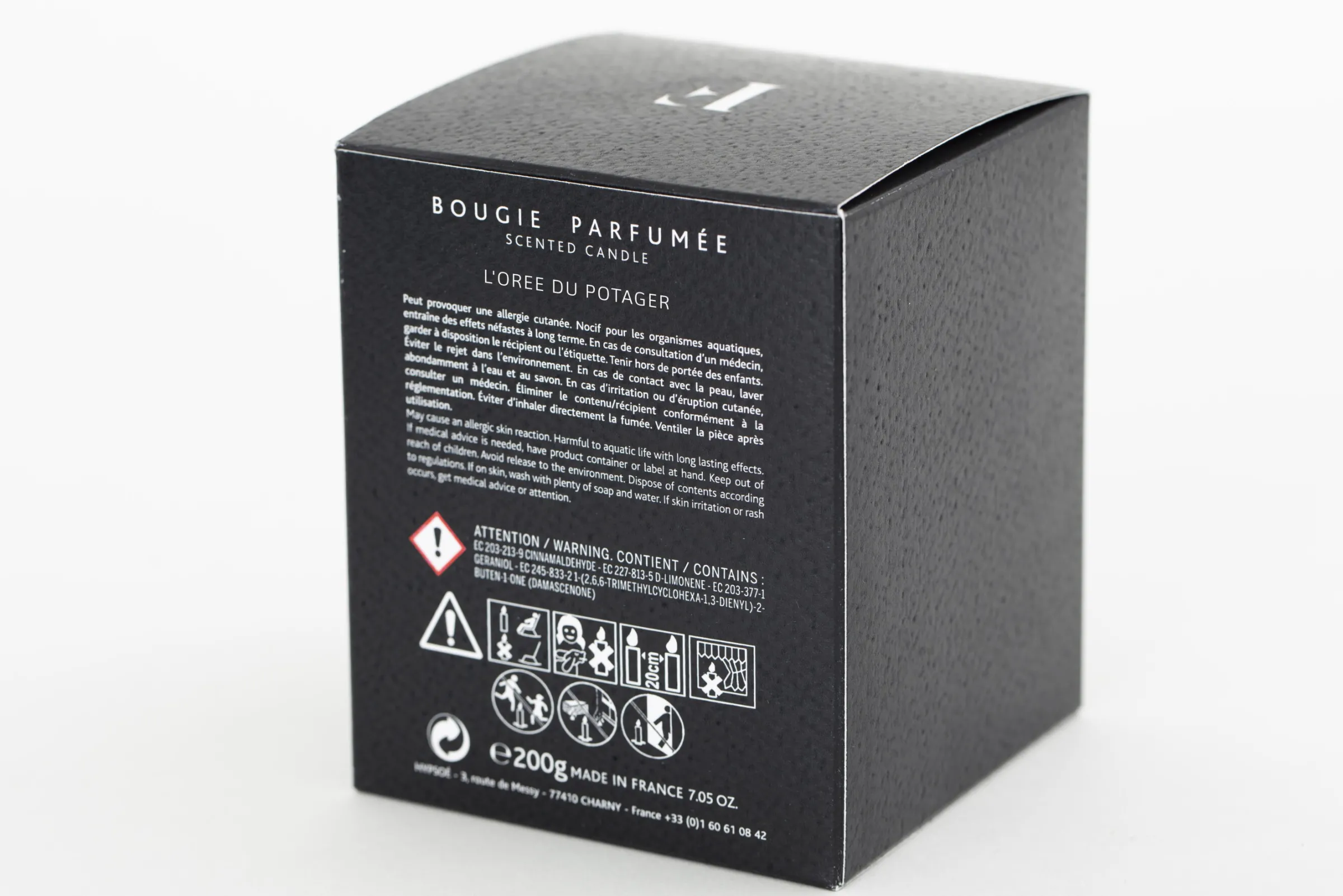 Flamant Lin, Geurkaars, L'Oree Du Potager^ Decoratie