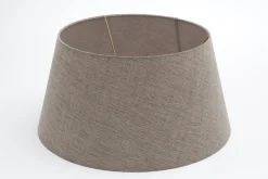 Flamant Lindro, Lampenkap, Naturel En Grijs, Cilinder, 40 Cm^ Verlichting