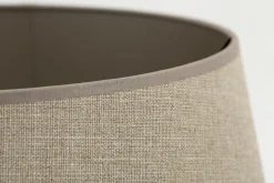 Flamant Lindro, Lampenkap, Natuurlijk En Zilver, Cilinder, 45 Cm^ Verlichting