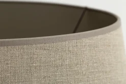 Flamant Lindro, Lampenkap, Natuurlijk En Zilver, Cilinder, 50 Cm^ Verlichting