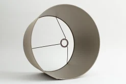 Flamant Lindro, Lampenkap, Natuurlijk En Zilver, Cilinder, 50 Cm^ Verlichting