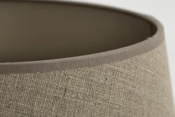 Flamant Lindro, Lampenkap, Natuurlijk En Zilver, Cilinder, 35 Cm^ Verlichting