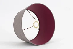 Flamant Lindro, Lampenkap, Paars, Cilinder, 35 Cm^ Verlichting