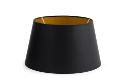 Flamant Lindro, Lampenkap, Zwart En Goud, Cilinder, 30 Cm^ Verlichting