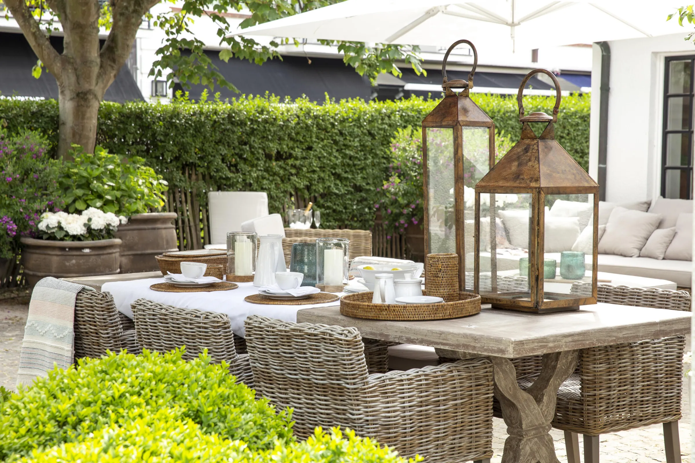 Flamant Linley, Tuintafel, Rechthoekig^ Tuintafels