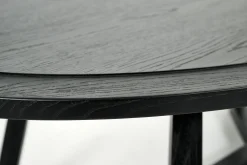 Flamant Livy, Salontafel, Ovaal, Zwart, L^ Koffie Tafels