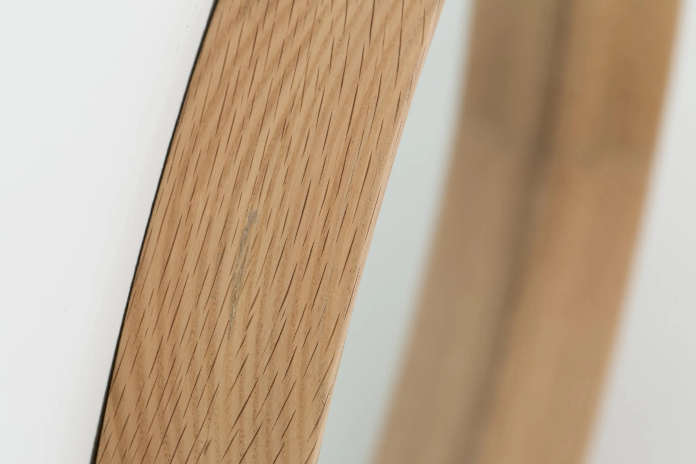 Flamant Lucente, Spiegel, Eiken, Rond, 33Cm^ Decoratie