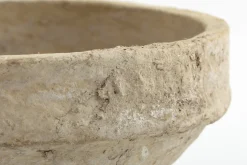 Flamant Lyme, Kom, Papier-Mache, M^ Decoratie