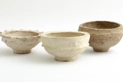 Flamant Lyme, Kom, Papier-Mache, S^ Decoratie