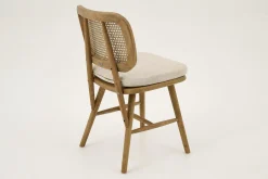 Flamant Lynn, Stoel, Eiken, Riet, Met Kussen^ Stoelen