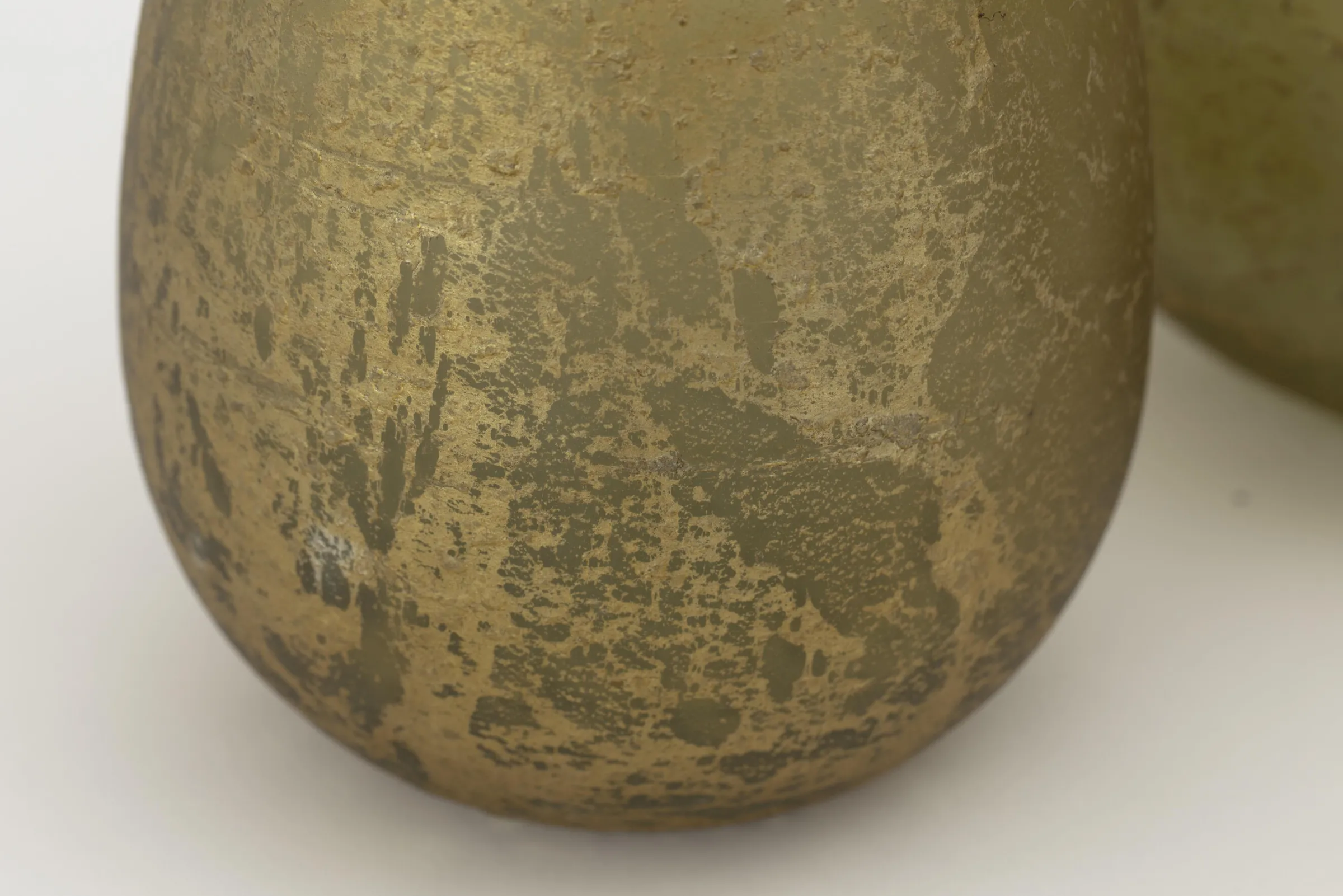 Flamant Malea, Theelichthouder, Glas, Geel, M^ Decoratie