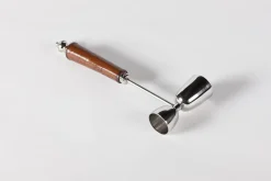 Flamant Manhattan, Cocktailjigger, Bruin Leer^ Accessoires