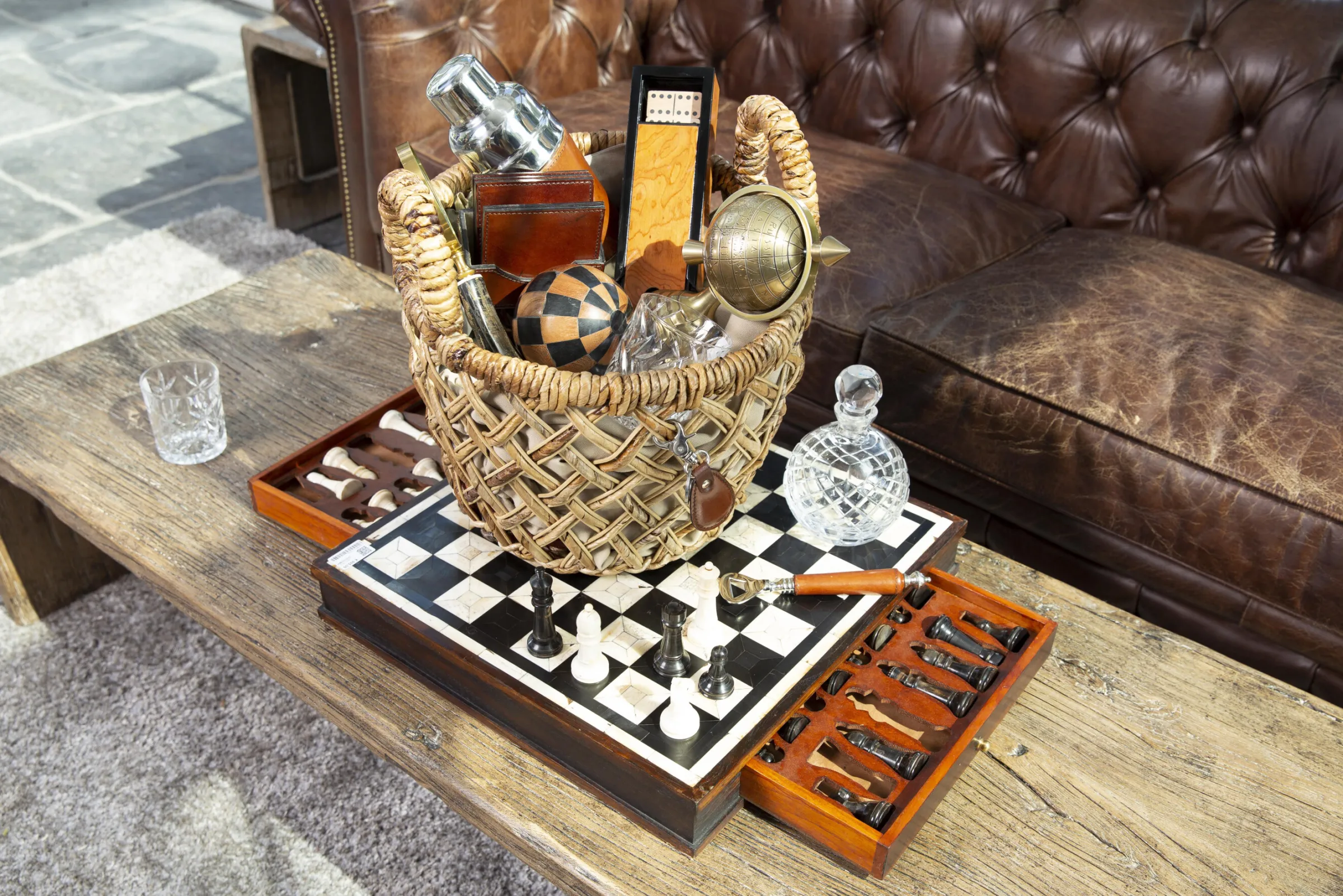 Flamant Manhattan, Flesopener, Bruin Leer^ Accessoires