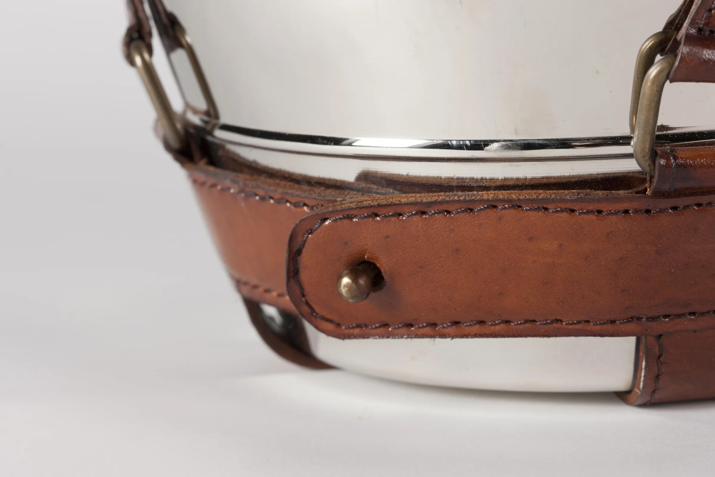 Flamant Manhattan, Wijnkoeler, Bruin Leren Handvat^ Moederdag