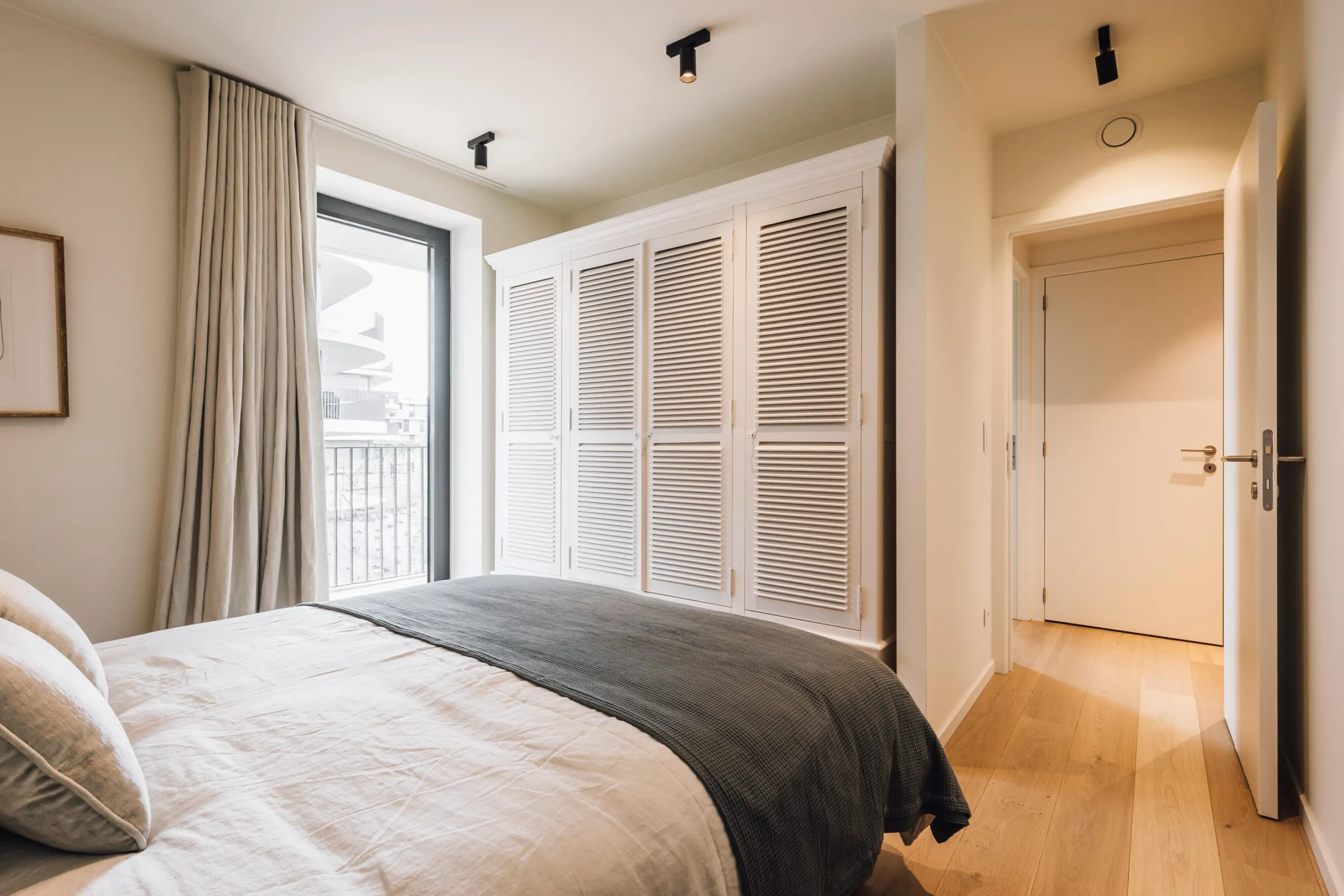 Flamant Marie, Kledingkast, Wit, 4 Deuren^ Kasten