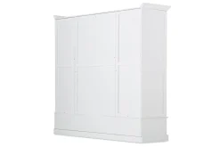 Flamant Marie, Kledingkast, Wit, 4 Deuren^ Kasten