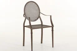 Flamant Mary, Tuinfauteuil, Roestafwerking, Metaal^ Tuinstoelen