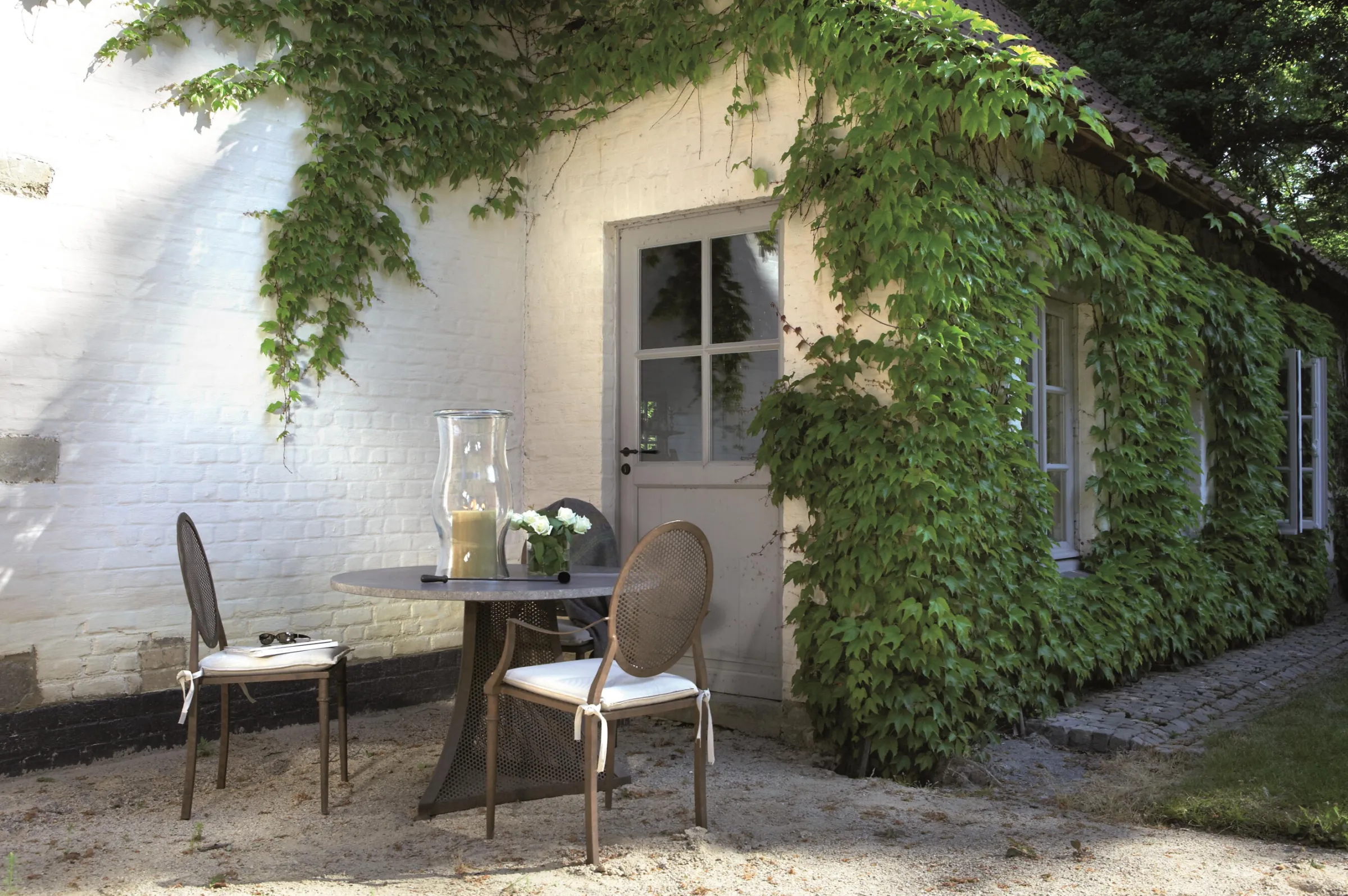 Flamant Mary, Tuinfauteuil, Roestafwerking, Metaal^ Tuinstoelen