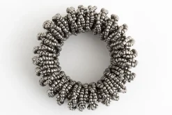 Flamant Meina, Servetring, Kralen, Grijs^ Accessoires