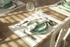 Flamant Meina, Servetring, Kralen, Zilver^ Accessoires