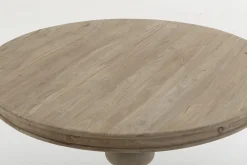 Flamant Milan, Eettafel, Rond, Gerecycled Hout, 120 Cm, Model 2^ Eettafels