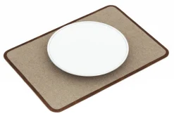 Flamant Milburn, Bureaulegger, Wol En Leer^ Decoraties