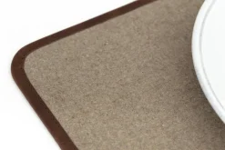 Flamant Milburn, Bureaulegger, Wol En Leer^ Decoraties