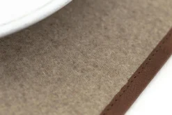 Flamant Milburn, Bureaulegger, Wol En Leer^ Decoraties