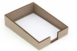 Flamant Milburn, Papierlade, Wol En Leer^ Decoraties