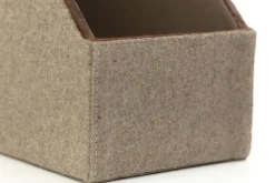 Flamant Milburn, Vijlhouder, Wol En Leer^ Decoraties