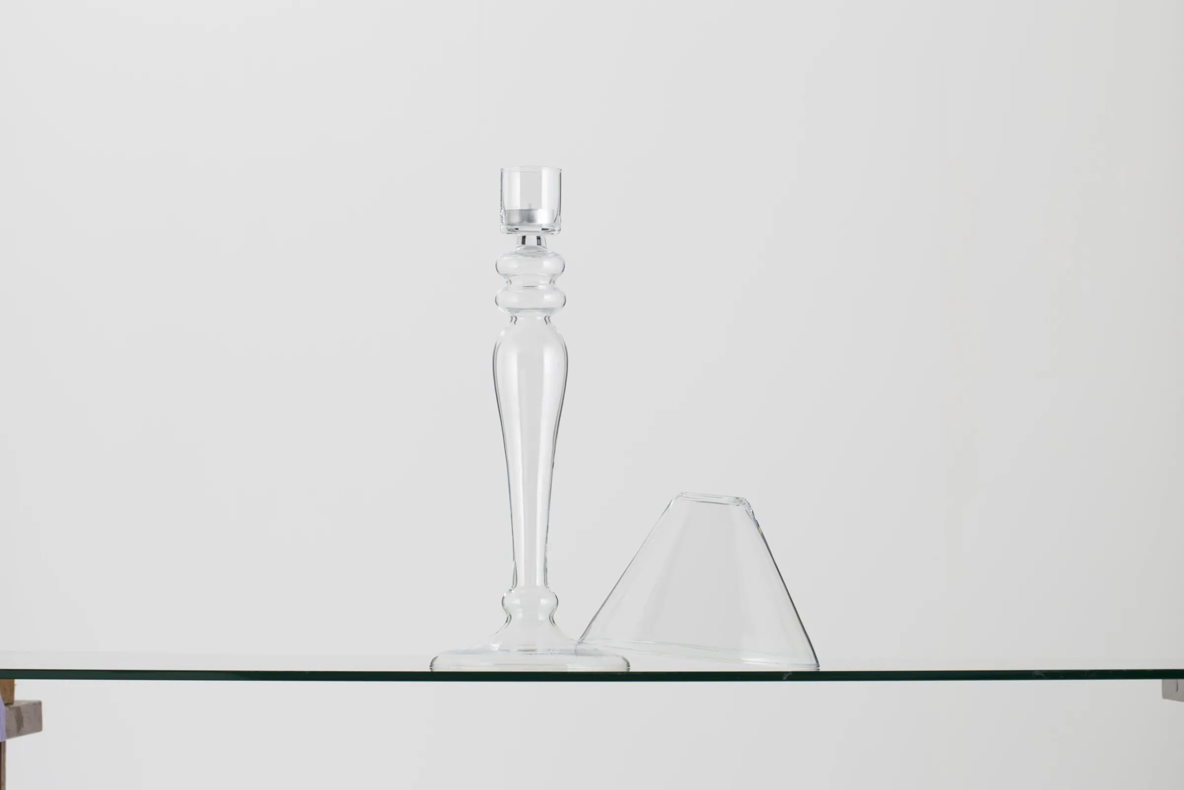 Flamant Mira, Kandelaar, Glas^ Decoratie