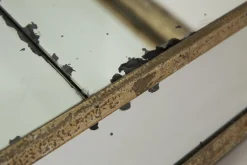 Flamant Mitchell, Salontafel, Rechthoekig, Spiegelglas En Hout, 160X80^ Koffie Tafels