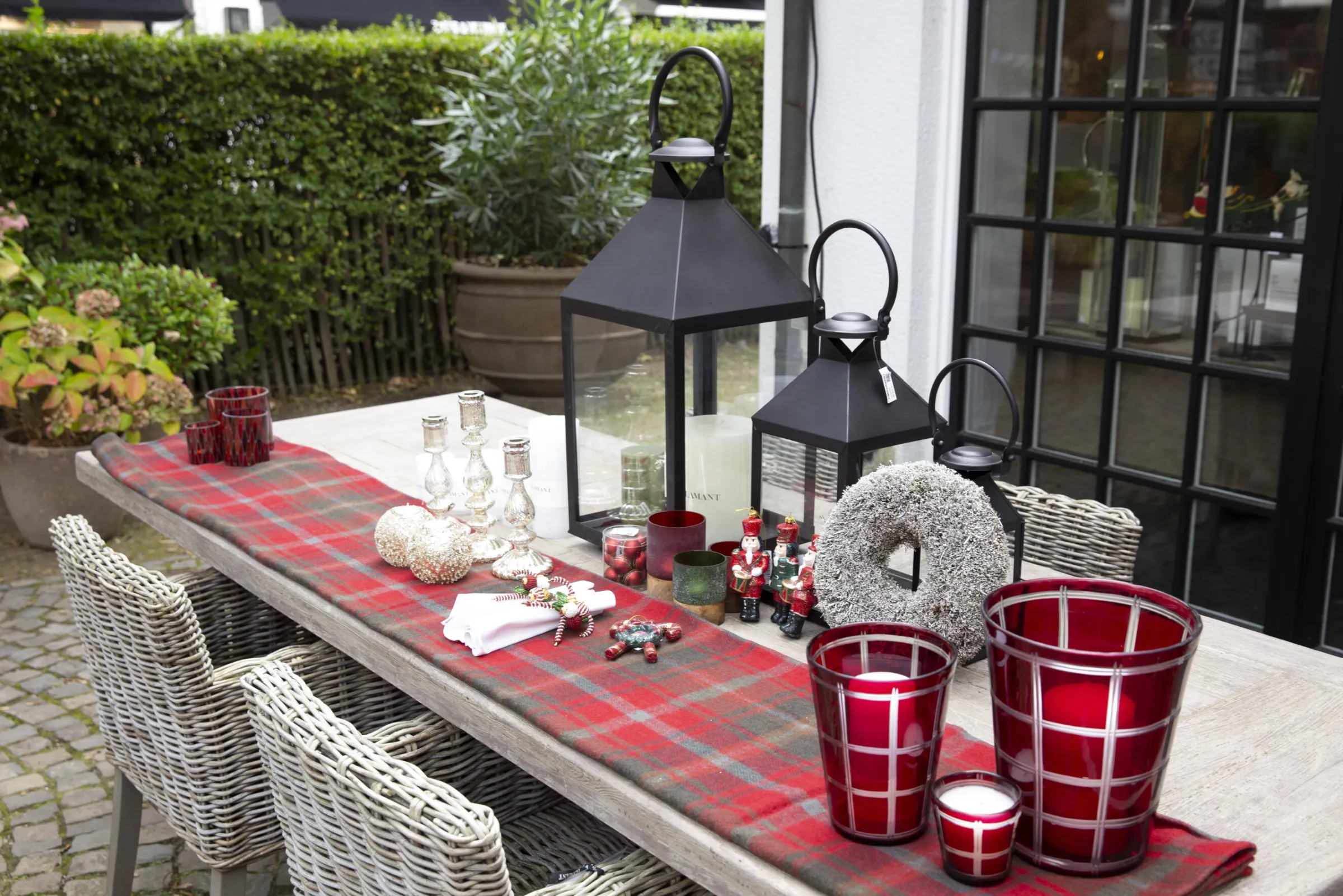 Flamant Murela, Tafelkleed, Geruit, 145X250^ Moederdag