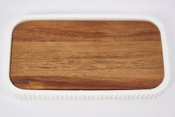 Flamant Muriel, Dienblad, Wit^ Decoraties