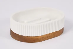 Flamant Muriel, Zeepbakje, Wit^ Decoraties